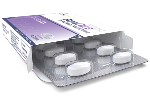 Paracetamol pharmaceutical tablets manufactured by AdvaCare Pharma. Paracetamol pharmaceutical tablets manufactured by AdvaCare Pharma.