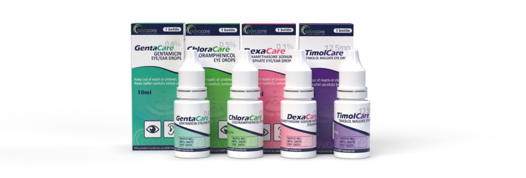 Medical Eye Drops and Ear Drops manufactured by AdvaCare Pharma.