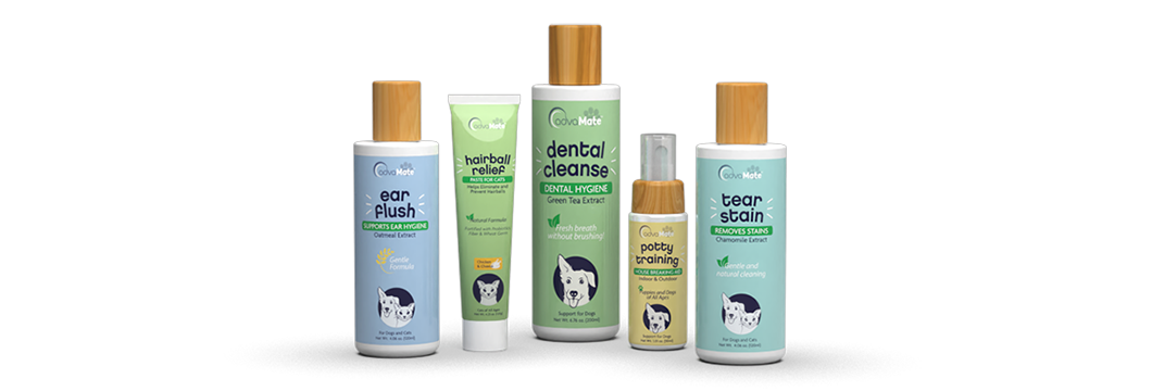 Therapeutic and cleansing solutions for pets.