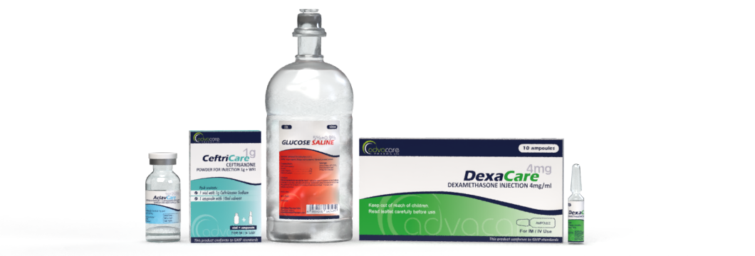 Injections disponibles dans une variété de formes et de types.