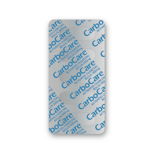 Activated Charcoal Boluses (blister of 5 boluses)