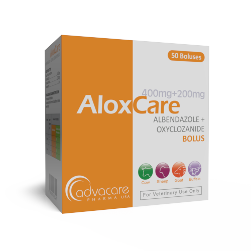 Albendazole + Oxyclozanide Boluses (box of 50 boluses)