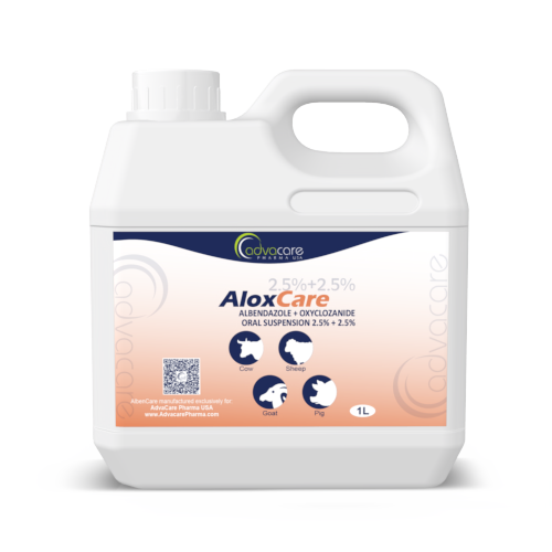 Albendazole + Oxyclozanide Oral Suspension (1 bottle)