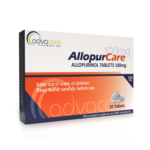 Allopurinol Tablets (box of 10 tablets)
