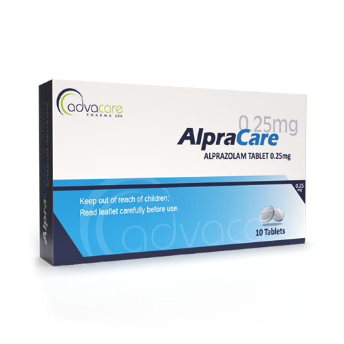 Alprazolam Tablets (box of 10 tablets)