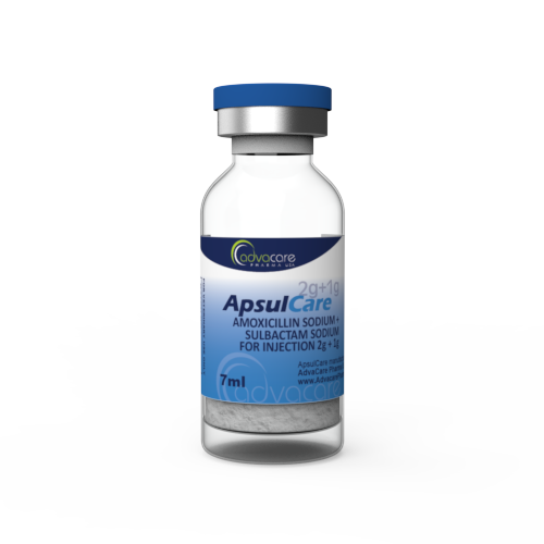 Amoxicillin Sodium + Sulbactam Sodium for Injection (1 vial)