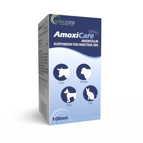 Amoxicillin Suspension for Injection (box of 1 vial)