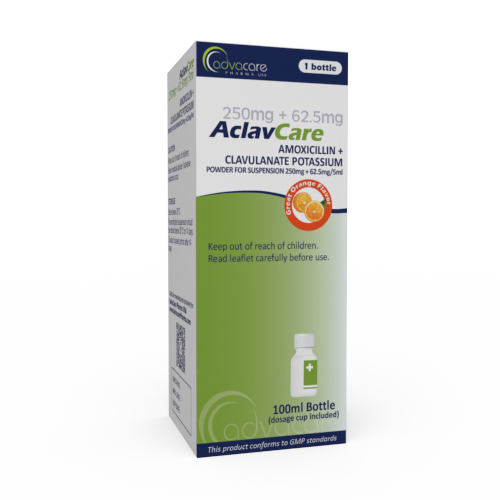 Amoxicilline + Acide Clavulanique pour Suspension Orale (boîte de 1 flacon)