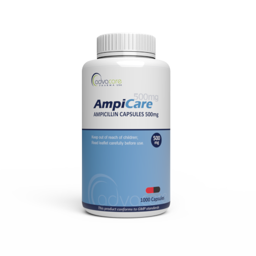Capsules d'Ampicilline (flacon de 1000 capsules)