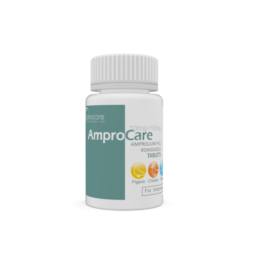 Amprolium HCl + Ronidazole Tablets (bottle of 100 tablets)