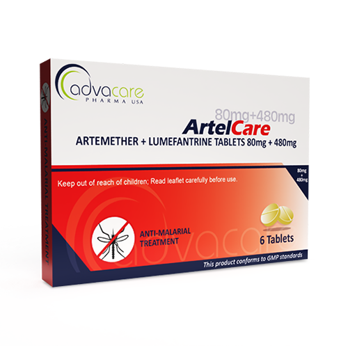 Artemether + Lumefantrine Tablets (box of 6 tablets)
