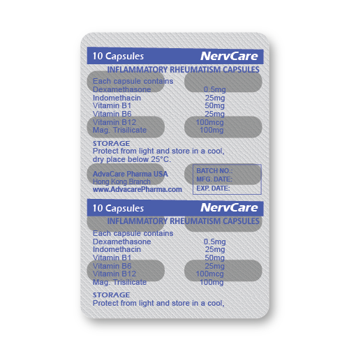 Arthritis Relief Capsules (blister of 10 capsules)