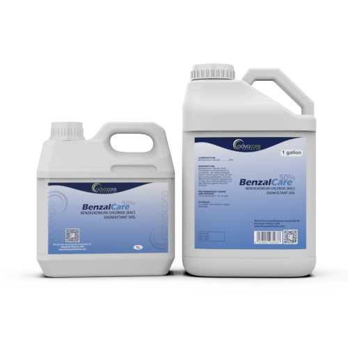 Benzalkonium Chloride (BAC) Disinfectant (1L bottle and 1 gallon bottle)