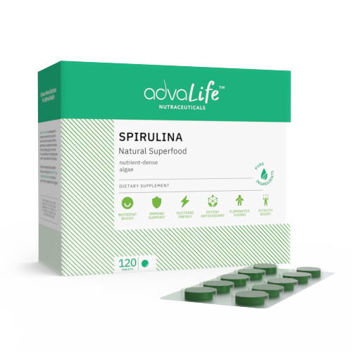 Comprimés de Spiruline (1 boîte et 1 blister)