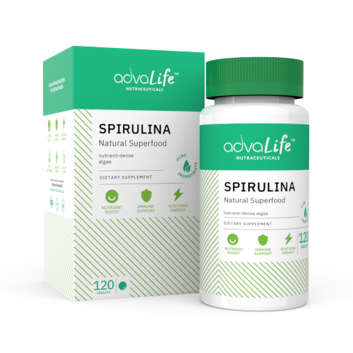 Comprimés de Spiruline (1 boîte et 1 bouteille)