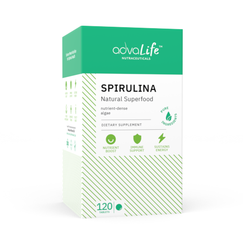 Comprimés de Spiruline (boîte de bouteilles)