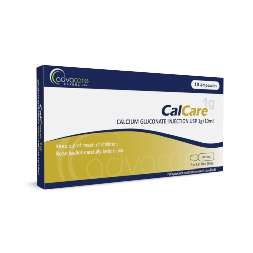 Gluconate de calcium pour injection 10 % (boîte de 10 ampoules)
