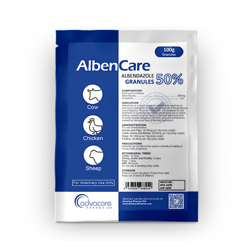 Gránulos de Albendazol (1 bolsa)