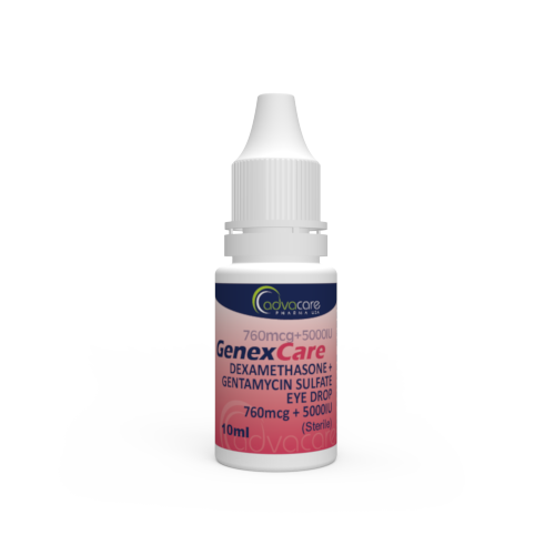 Gouttes Ophtalmiques de Dexaméthasone + Gentamicine (1 bouteille)