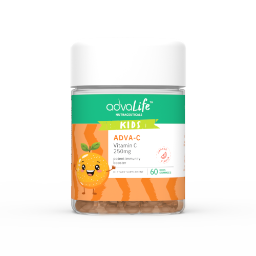 Gommes de vitamine C pour enfants (bouteille de 60 gommes)