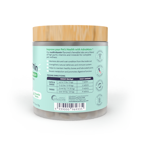 Comprimés Masticables Multivitamines (ingrédients de la bouteille)