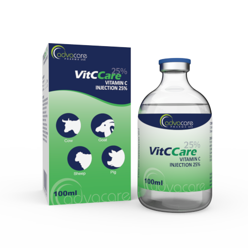 Inyección de Vitamina C (1 caja y 1 frasco)