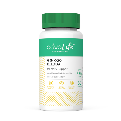 Capsules de Ginkgo Biloba (bouteille de 60 capsules)