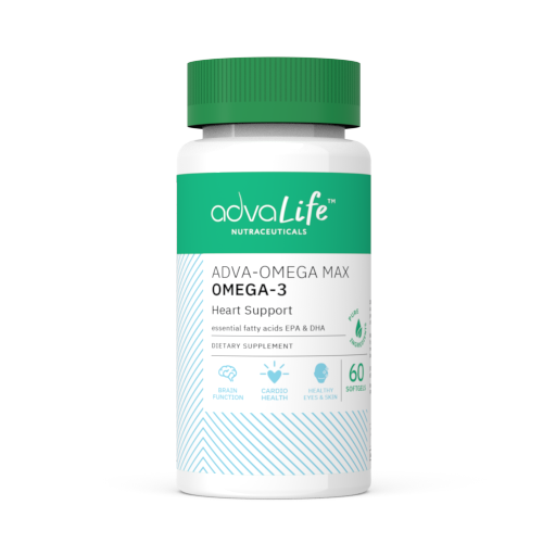 Oméga-3 MAX Capsules (bouteille de 60 gélules molles)