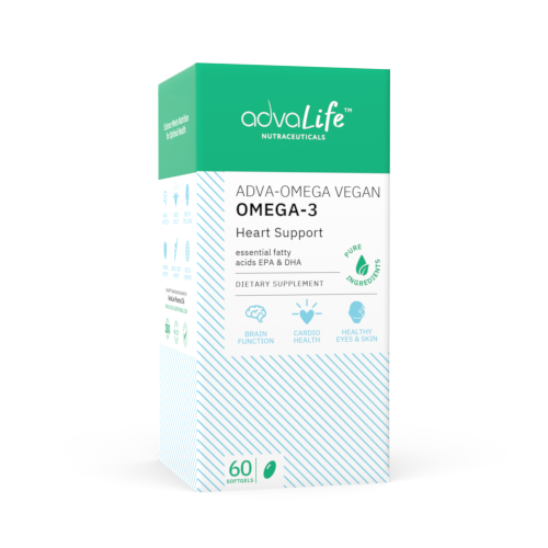Omega-3 VEGAN Capsules (boîte de bouteilles)