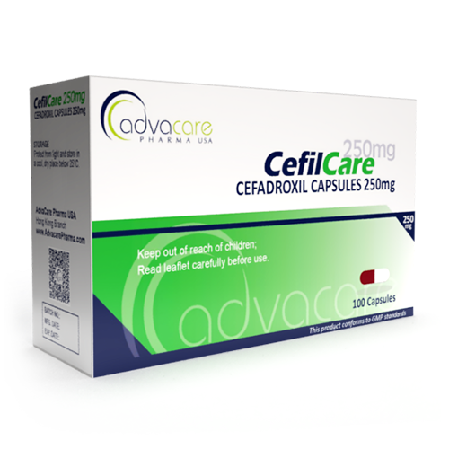 Cefadroxil Capsules (box of 100 capsules)