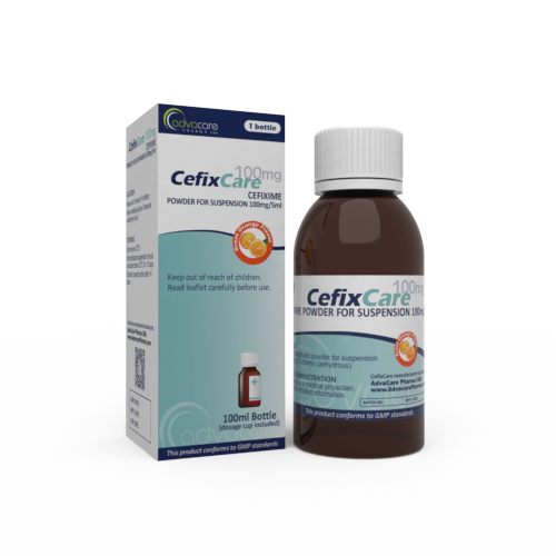 Cefixime pour Suspension Orale (1 boîte et 1 flacon)