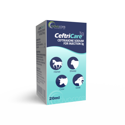Ceftriaxone Sodique pour Injection (boîte de 1 flacon)