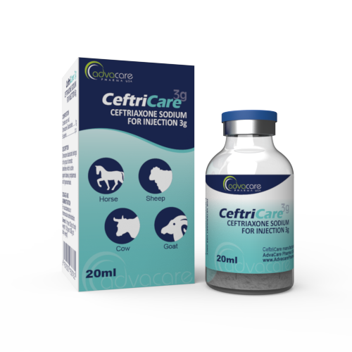 Ceftriaxone Sodique pour Injection (1 boîte et 1 flacon)