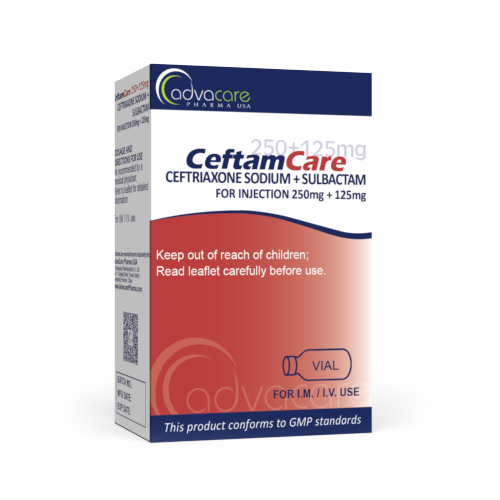Ceftriaxone + Sulbactam pour Injection (boîte de 1 flacon)