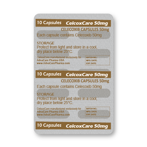 Celecoxib Capsules (blister of 10 capsules)