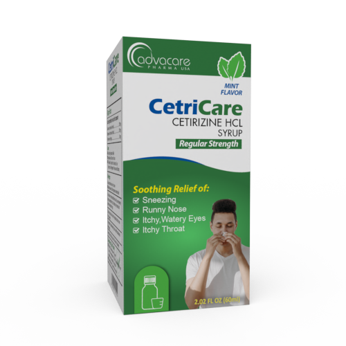 Cetirizine HCl Syrup (box of 1 bottle)