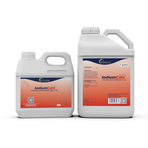 Chelated Iodine Disinfectant (1L bottle and 1 gallon bottle)