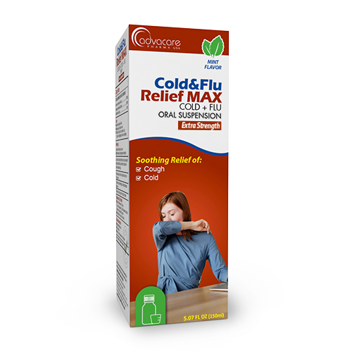 Cold + Flu MAX Oral Suspension (box of 1 bottle)