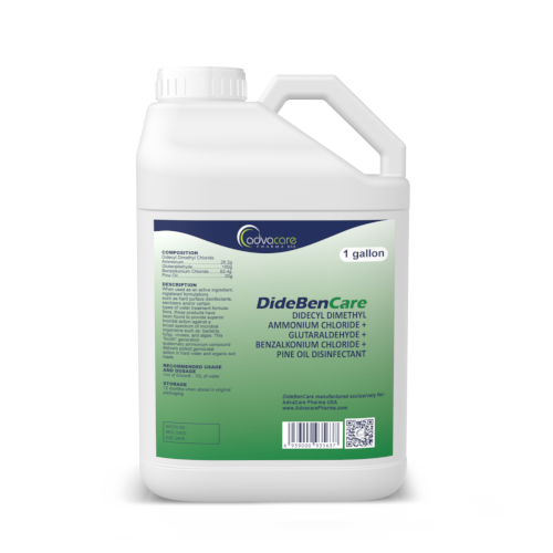 Didecyl Dimethyl Ammonium Chloride + Glutaraldehyde + Benzalkonium Chloride + Pine Oil Disinfectant (1 bottle)