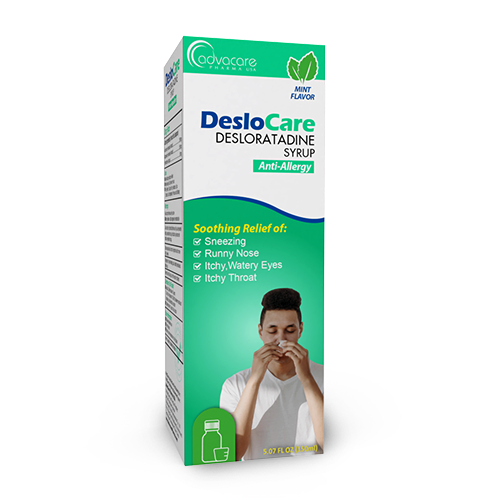 Jarabe de Desloratadina (caja de 1 frasco)