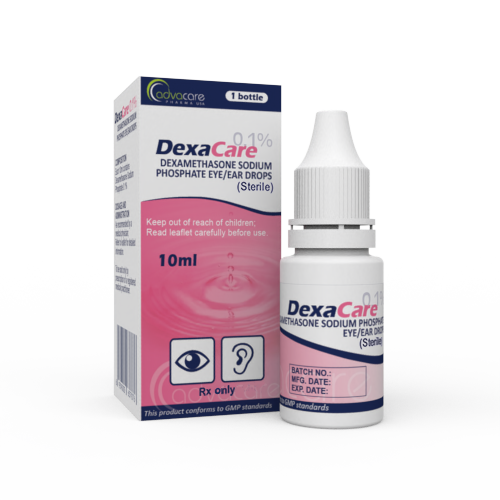 Gouttes Oculaires de Dexaméthasone (1 boîte et 1 flacon)