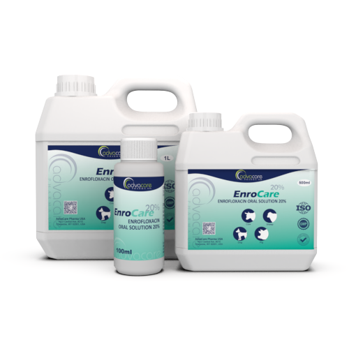 Enrofloxacin Oral Solution (100ml bottle, 500ml bottle and 1L bottle)