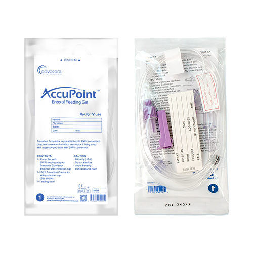Enteral Feeding Set Pump Type (1 set/PE bag)