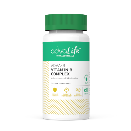 Comprimidos de Complejo de Vitaminas B (frasco de 60 comprimidos)