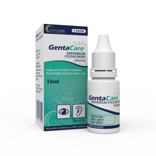 Gouttes Oculaires de Sulfate de Gentamicine (1 boîte et 1 flacon)