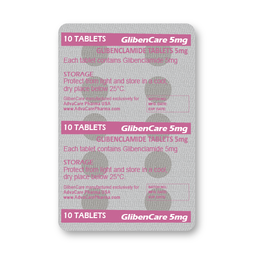 Glibenclamide Tablets (blister of 10 tablets)