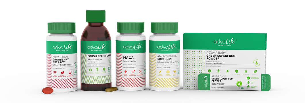 Herbal supplements manufactured by AdvaCare Pharma.