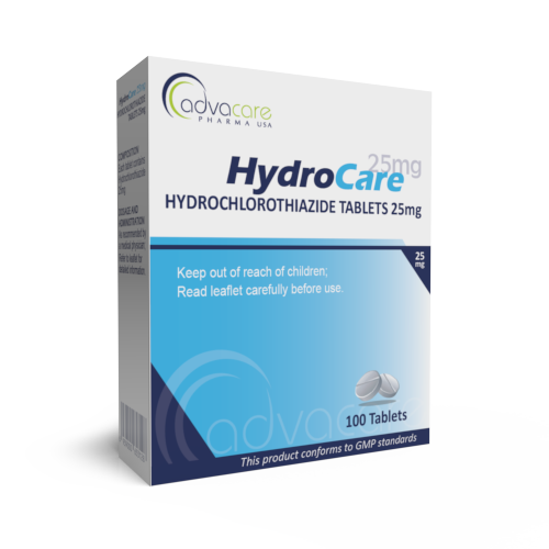 Hydrochlorothiazide Tablets (box of 100 tablets)