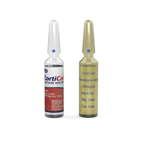Hydrocortisone Injection (1 ampoule ceramic printing and 1 ampoule labelling)