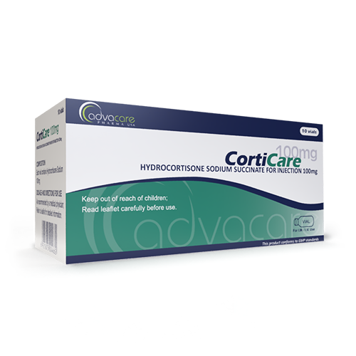 Hydrocortisone Sodium Succinate pour Injection (boîte de 10 flacons)